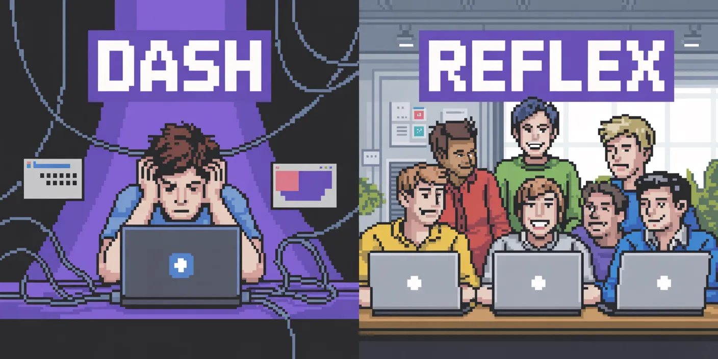 Image preview for blog post: Reflex vs Plotly Dash
