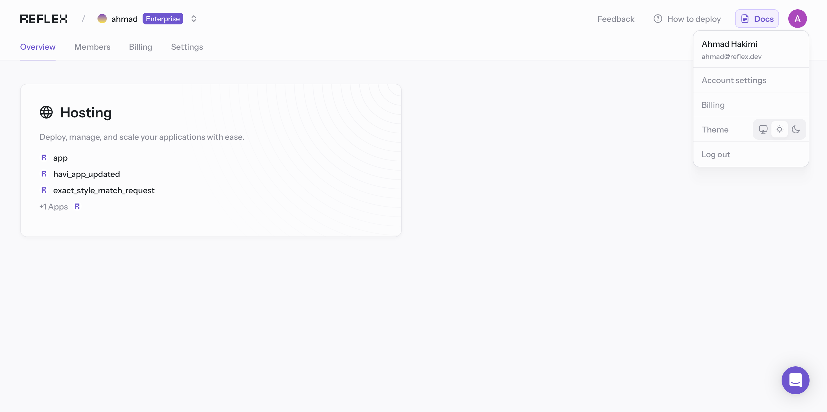 Adding tokens to Reflex Cloud